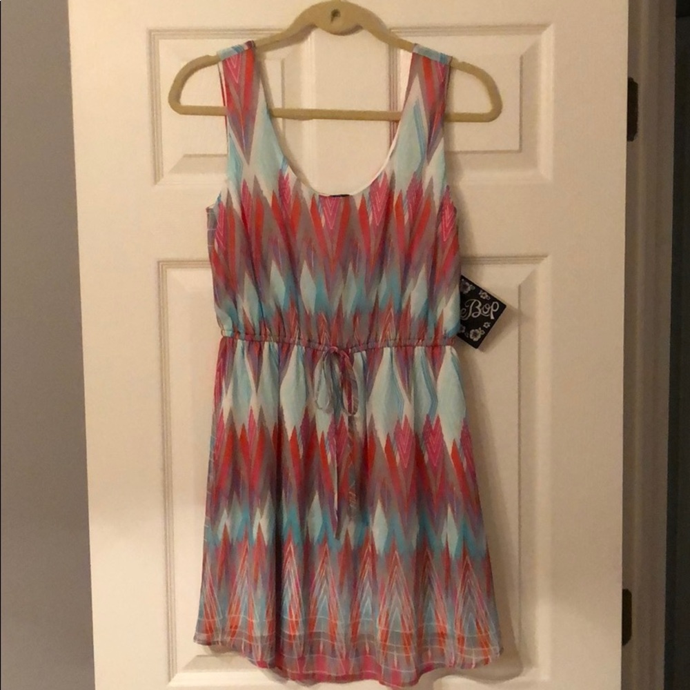 BeBop lined mini dress/tunic